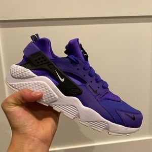 Nike Air Huarache Run Premium Zip Indigo Purple